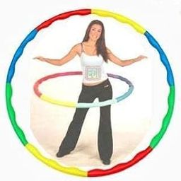 Zig Zag Exercise Hula Hoop for Women, Men, and Kids – 8 Detachable Pieces for Adjustable Fit, Great for Fun, Dancing, and Fat Burning (Random Colour)-42