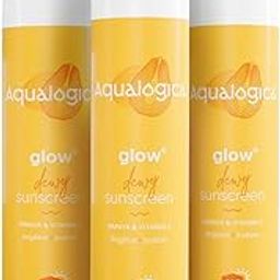 Aqualogica Glow+ Dewy Sunscreen SPF 50 PA++++ with Papaya & Vitamin C | For Oily, Combination & Dry Skin Type | UVA/B & Blue Light Protection | Fragrance-Free | For Men & Women | 50g x 3-image-22