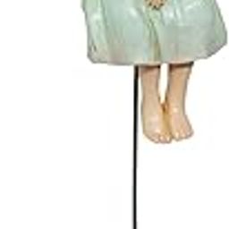 CALANDIS® Fairy Garden Supplies Butterfly Fairy Outdoor Decor Micro Landscape Ornament | 1 Miniature Fairy Garden Statue-image-51