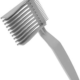 MAYCREATE® ber Comb Fade Combs Grey Professional Hair Cutting Comb Heat Resistant Haircut Styling Tool for Precision Cuts and Styling, Home Salon Use-picture-23