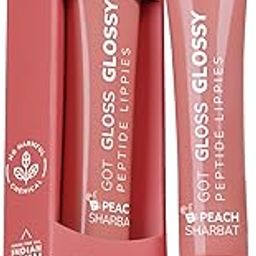 Mila Beauté Peptide Lip Gloss Balm I With SPF & Hyaluronic Acid I Plump & Fuller Lips I Hydrating & Shiny Lip Balm Non Sticky I Highly Pigmented I Soft & Nourished Lips - Peach Sharbat-image-84