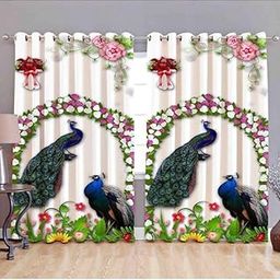 Collection by Sukriti Creations Premium Digital Printed Curtain for Door Curtain Home and Office, Driwing Room, Bedroom, Office, Hotel, PG | Living Room and Kitchen Hall (Size-7 Feet)(Set of 1)-image-40