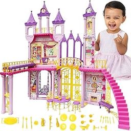 Simba Steffie Love Dream Castle Doll House (30+ Pieces) Play Set for Girls Age 5+ Years | Ideal Birthday Gift-image-54