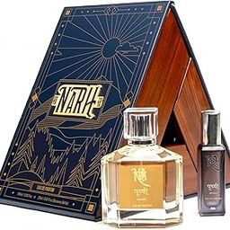NARH Prithvi (Earth) Luxury Perfume For Men | Eau De Parfum – Leather & Saffron Notes, Amber & Cedarwood Base | Long-Lasting, Premium Fragrance | 100ml + 20ml Discovery Bottle-image-90