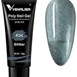 VENALISA 15ml Poly Extension Gel for Nail Builder Gel Enhancement Nail Thickening Acrylic Nail Art Design Salon Nail Easy DIY at Home K54-picture-49