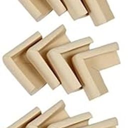 SYGA Pack of 12 Thick Baby Child Infant Kids Safety Safe Table, Desk. Furniture Corner Edge Cushions Guard Protectos (Cream)-16