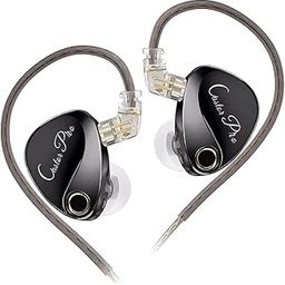 KZ Castor Pro in Ear Monitor, Dual 10mm Dynamic Driver, Harman Target Improved Bass for Hi-Res Audio Quality, 4 Tuning Switch, Oxygen Free Copper Flat Cable, 0.78mm 2Pin & 3.5mm Plug Compatible-12