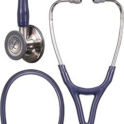 3M Littmann Cardiology IV Diagnostic Stethoscope, 6187C, More Than 2X as Loud*, Weighs Less**, 27" Midnight Blue Satin-Finish Tube for Added Comfort, Flexibility and Cleanability-11