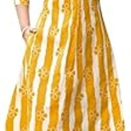 Raj Collection Women's Pink and White Monochrome Workwear Cord Set | Striped Floral Printed V-Neck Kurta with Straight Pants | 3/4 Sleeves Comfortable Fit Suit Set-image-52