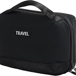 Yellow Weaves Electronics Gadget Organizer Bag |Portable Case for Tech Accessories | Waterproof Travel Pouch for Cable, Adapter, Charger, Drive, Power Bank, Black Color-29