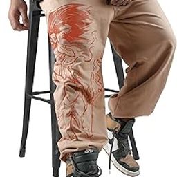 Unisex Anime Joggers for Men and Women, Wings of Freedom Printed Anime Baggy Fit Track Pants-picture-54