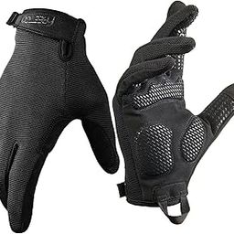 FREETOO Full-Finger Workout Gloves for Men, Padded Gym Gloves with Excellent Grip and Palm Protection (Touch Screen Friendly)-image-68