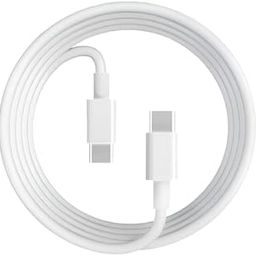 INDIELECTRONICA Type C Fast Charging USB C Cable High-Speed Data Transfer & Power Delivery Comptaible with Galaxy A06,F06,A16,M05s,A25,S25,M15,F15,A15,A14,M14,F14,M34,F34,S23 Type-C Cord, White-image-94