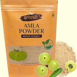 Srivalli Amla Powder 100g | 100% Natural Gooseberry | Rich in Vitamin C | For Hair Growth, Skin Brightening & Immunity | Herbal Ayurvedic Powder-image-64