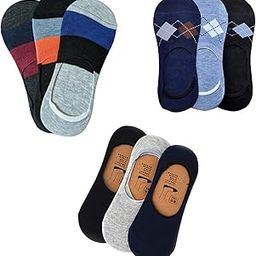 Casual Men and Women Cotton Ankle Socks for Loafer/Juti with Anti-Slip Silicon Anti Skit Support (Multicolour, Free Size, Pack of 9 Pair)-image-90