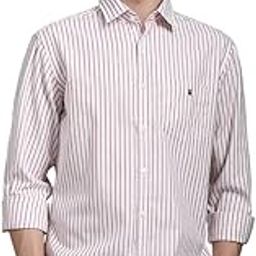 Men's Easy to Care Cotton Slim fit Striped Casual Shirt with Natural Stretch-image-70
