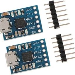 CALANDIS™ 4X CP2102 Module Micro USB2.0 to TTL 6 PIN Serial Port Converter UART STC | Development Kits & Boards | Semiconductors & Actives | Electronic Components | Electrical & Test Equipment-45