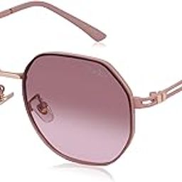 Octagon Retro Sunglasses for Women | UV400 Protected Gradient Lens | Lightweight Metal Frame-image-39