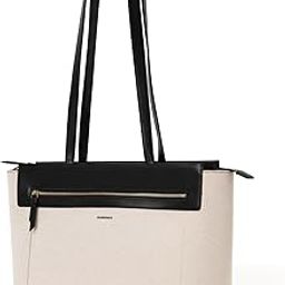 | The Dawn Tote Shoulder Bag Fits upto 14" Laptop, Perfect For Work & Daily Use, Crafted With Vegan Leather, Designed For Women-image-38