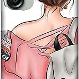 NDCOM for Samsung A36 5G Back Cover | Premium A36 5G Samsung Cover for Ultimate Protection | Galaxy A36 Back Cover |Padhaku Girl Printed Hard Case-image-82