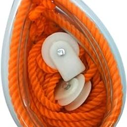 VERNIE Pocket Gym Rope,Weight loss Fitness Rope,for Men and Women,Physiotherapy,Backpain Relief,Shoulder Pain Relief,Stress Relief Yoga Rope (upgraded version) - (orange)-picture-11