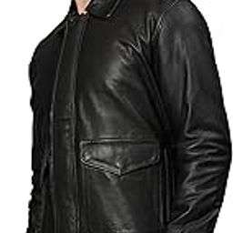 Theory Varsity Jacket In Leather Genuine Leather Jacket for Men-image-10