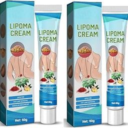 Bingeable Lipoma Cream for Fat Lump Removal and Nodular Discomfort(Pack of 2)| 60g each| Mild to use and Effective formula| Herbal with no side effects-image-92