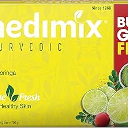 Medimix Ayurvedic Lime with Moringa Bathing Bar Soap 150g (Buy 4, Get 1 Extra Combo Pack) | Refreshed & Nourished Skin | Shop Herbal | Natural | Paraben-free & Sulphate-free | 100% Vegan-image-6