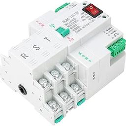 Generic Transfer Switch, 400V Automatic Transfer Switch Dual Power Small Ac 63/80/100A 3P for Home(100A)'-23