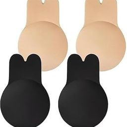 Beige Rabbit Bra Free Size Invisible Lift Ears Design for Seamless Tops-image-77
