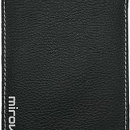 Vegan Leather Pocket Square Holder | Ultra Slim, Stylish and Compact Pocket Square Organizer for Men's Suit and Formal Attire | Black-picture-6