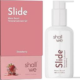 Shall We Strawberry Lube Aloe Vera Infused Lubricating Gel For Men And Women (100 ml) | pH Balanced & Water-Based | Slide Personal Lubricant-6