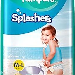 Pampers Splashers Disposable Swim Pants Diapers, Large, 11 Count - Unisex-picture-31
