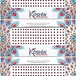 KOSHIN Maroon Round Shape Small Size Diameter 4mm Forehead Bindi For Women Girl Ladies - Lightweight Velvet Fabric | Plain KumKum | Self Adhesive | Dot | Tikli | Pottu | Combo Pack 3-image-19