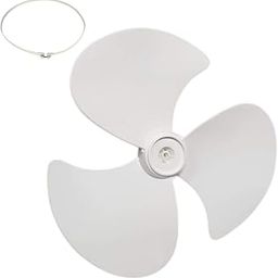 Fan blade & Fan Guard Ring Replacing Parts Suitabe for 400mm Sweep Table fan, Wall fan,Pedestal fan its a white colour,plastic material.-picture-32