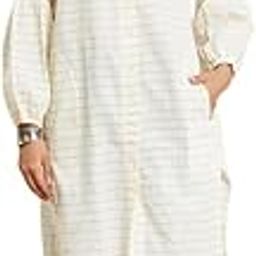 fabindia Natural Cotton Calf Length Kurta-picture-3