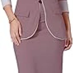 selvia Women's Co-ords Set|Lycra Blazer & Skirt Set|Casual Co-ords Set for Women|Two Piece Co-ord Set|Blazer & Skirt Set-picture-24