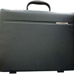 Diplomat Briefcase, 18 inch, Black-34