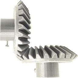 INVENTO 1 Pair 3D Printed Plastic Helical Bevel Gear 25 Teeth, 66mm dia, 15mm Width, 8mm hole, 2.5 Module for DIY Projects-image-33