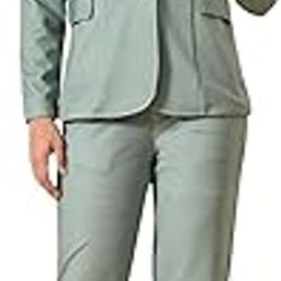 Women’s 3-Piece Cotton Blend Suit Set – Formal Blazer, High-Waist Pants & Camisole Top | Elegant Office Wear & Business Attire for Work, Meetings, and Events-image-81