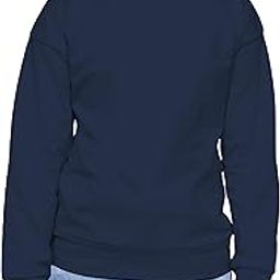 Men's Cotton Stretchable Round Neck Full Sleeve Regular Fit Sweatshirt Comfy Winter Wear Pullover Tshirt Men| Women| Girls and Boys L332 7800 (26_Blue)-image-76