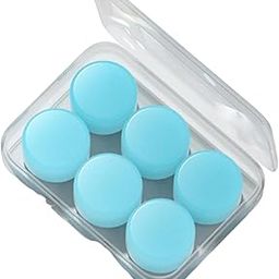 CALANDISCLDIN 6x Silicone Ear Plugs Noise Canceling Earplugs for Working Concert Blue | Ear Plugs | Ear Plugs & Ear Muffs | Personal Protective Equip/Ppe | Facility Maintenance & Safety-24
