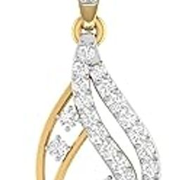 pc jeweller Yellow Gold and Diamond Pendant for Women-picture-35