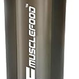Musclefood Athletics Premium Typhoon Plastic Gym Shaker Bottle 750ml |100% Leakproof with Whisk Ball | Ideal For Protein, Pre-Workout, Bcaa & Water Shaker Bottle- Black-image-4