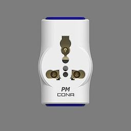 PM Cona Universal Multi Plug Adapter, 6-16A, (1996) White, Pack of 4-1