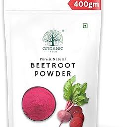 Organic Indus Beetroot Powder | Edible Grade Beta Vulgaris Root Powder for Skin Glow, Face Pack, Lip Care, Hair Nourishment, Pre-Workout, Juicing, and Culinary Use | 400gm (Pack of 1)-image-53
