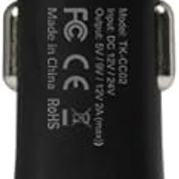 TARKAN WV01RCA08407 2.0 2.4A 5V/9V/12V Turbo Fast Charge 2.0 Car Charger for Android Smartphones (Black)-image-12