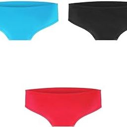 ™ 3pcs Women Bikini Swim Trunks Silicone Underwear Summer Bottom Beach Pants | Swimwear | Womens Clothing-picture-30