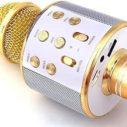 Seraphic Handheld Wireless Mike Microphone with Audio Recording Multifunction Bluetooth Speaker & Karaoke Feature for All Tablets Pcs iOS Android Smartphone’S Random Color-image-47