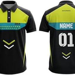 Dika Sports Custom Football Jersey Cricket t-Shirt Breathable Sport t-Shirt Jersey for Boys | 2 Year to 5XL-image-73
